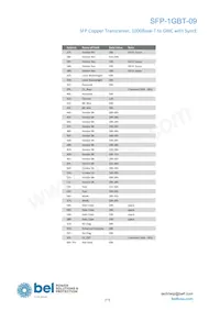 SFP-1GBT-09 Datenblatt Seite 11