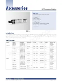 SFP-GZX/LCI-110E Datasheet Cover