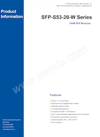SFP-S53-20-W Cover