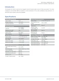 SFP-W Datasheet Page 2