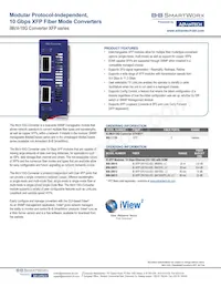 SFP-XSM-80K-XFP 데이터 시트 표지