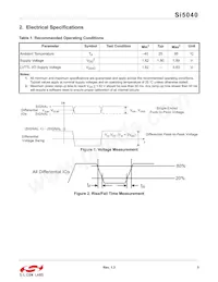 SI5040-D-GMR Datasheet Page 5