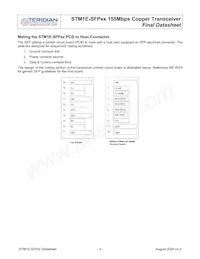 STM1E-SFP08 Datasheet Pagina 4