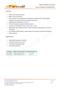 TAS-A1EH1-831 Datasheet Page 2