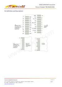 TAS-A1EH1-831 Datasheet Pagina 3