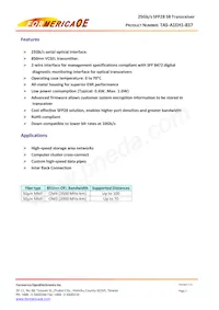 TAS-A1EH1-837 Datasheet Pagina 2