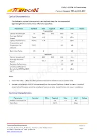 TAS-A1EH1-837 Datasheet Page 6