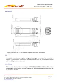 TAS-A1EH1-837 Datasheet Pagina 8