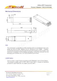 TAS-X1XH5-BA6 데이터 시트 페이지 9