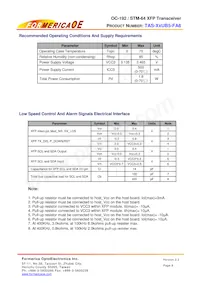 TAS-X2UB5-FA6 Datasheet Pagina 8