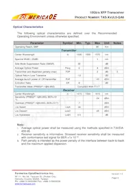 TAS-X5UL5-QA6 Datasheet Page 6