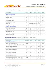 TBD-S2AC1-G11 Datasheet Page 3
