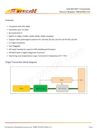 TIM-A1E61-F12 Datasheet Page 2