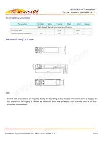 TIM-A1E61-F12 Datasheet Page 6