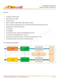 TIM-A1EB1-F11 Datasheet Page 2