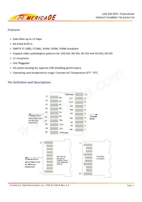 TIN-A1E61-F14 데이터 시트 페이지 2