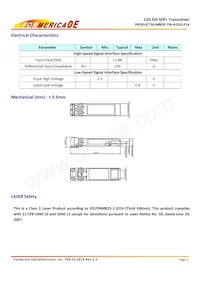 TIN-A1E61-F14 Datasheet Pagina 5