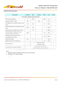 TQS-Q74H9-JCA Datasheet Page 6