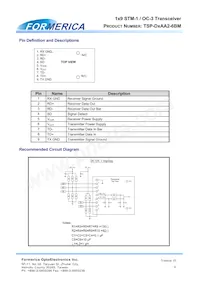 TSP-D2AA2-6BM 데이터 시트 페이지 4