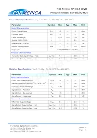 TSP-D2AA2-M21 Datasheet Page 3