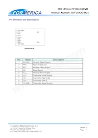 TSP-D2AA2-M21 Datasheet Page 4