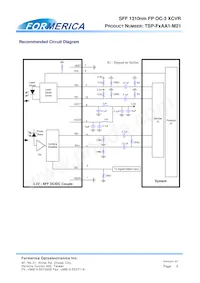 TSP-F2AA1-M21 Datasheet Pagina 5