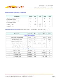 TSP-S2AA1-MAV Datasheet Page 3