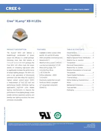 XBHAWT-02-0000-000HT40Z5 Datasheet Cover