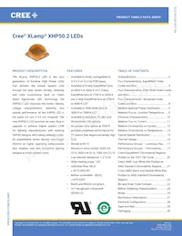 XHP50B-00-0000-0D0UG430H Datenblatt Cover