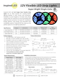 12V-SB-BLU-12M Datasheet Copertura