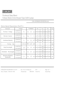 339-1SURSYGW/S530-A4 Datasheet Page 3
