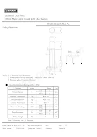 339-3SURSYGW/S530-A3 Datasheet Page 2