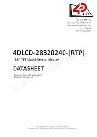4DLCD-28320240-RTP Datasheet Copertura