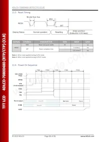 4DLCD-70800480-CTP Datasheet Pagina 15
