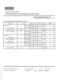 519-1SURSYGW/S530-A3 Datasheet Page 4
