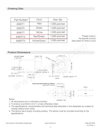 6300T15 데이터 시트 페이지 2