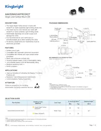 AAA3528AVU/ASYKCGKCT Datenblatt Cover