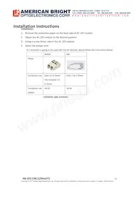 AB-GES-C06112W503T2 Datasheet Page 11