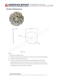 AB-GES-C08115W403T2 데이터 시트 페이지 2