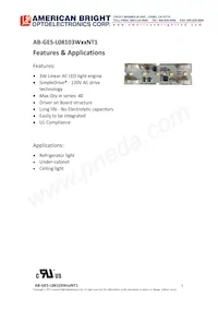 AB-GES-L08103W404T1 Datasheet Cover