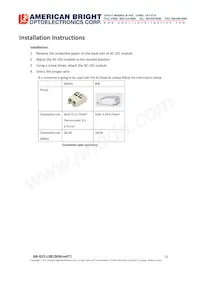 AB-GES-L08106W304T1 Datasheet Page 11