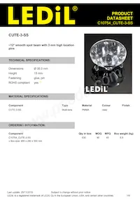 C10754_CUTE-3-SS Datenblatt Cover