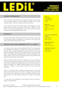 C12502_MIRA-WW Datasheet Pagina 7