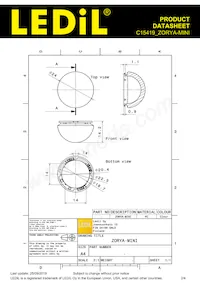 C15419_ZORYA-MINI Datasheet Page 2