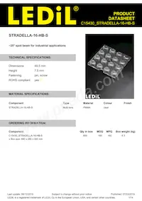 C15430_STRADELLA-16-HB-S Datasheet Cover