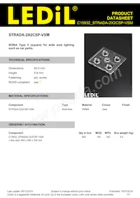C15932_STRADA-2X2CSP-VSM Datasheet Cover