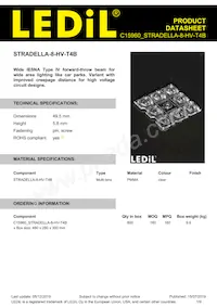 C15960_STRADELLA-8-HV-T4B Datasheet Cover