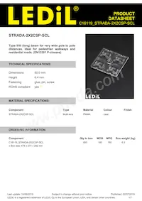 C16119_STRADA-2X2CSP-SCL數據表 封面