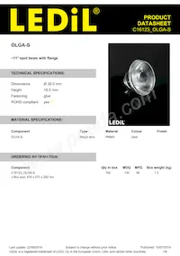 C16123_OLGA-S Datasheet Cover
