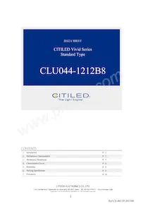 CLU044-1212B8-LPGV1F7 Datenblatt Cover